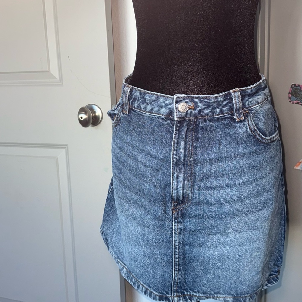 Primark Blue Denim Skirt